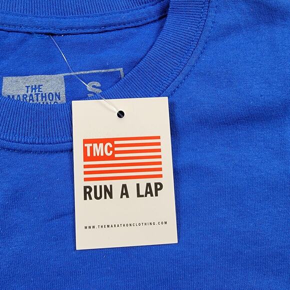The Marathon Clothing Shirt Mens Small Blue Crenshaw Graphic Tee TMC T-Shirt - Picture 9 of 11
